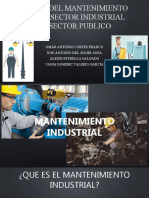 Mantenimiento Industrial y Del Sector Publico