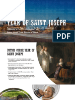 Year of St. Joseph - Presentation by Bishop Tyson