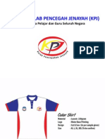 Rekabentuk Uniform Kelab Pencegahan Jenayah (KPJ)