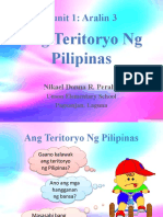 AP Y1 Aralin 3 Ang Teritoryo NG Pilipinas Inkay - Peralta