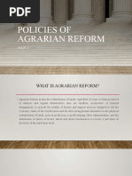 Policies of Agrarian Reform-FINAL-na