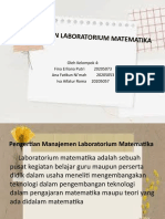 Kel 4. MANAJEMEN LABORATORIUM MATEMATIKA