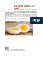 The Boiled Eggs Diet