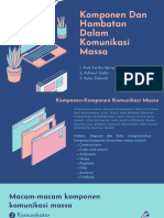 Komponen Dan Hambatan Dalam Komunikasi Massa