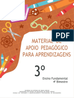 ATIVIDADES COMPLEMENTARES - 3º ANO - SEMANA 3 - 3º BIMESTRE - Cassia