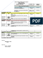 Weekly Home Learning Plan For Grade 5