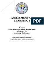 Assessment of Learning 1 Module 1