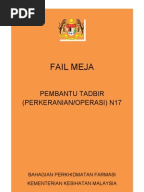 Contoh Fail Meja