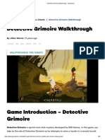 Detective Grimoire Walkthrough