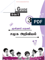 Namma Kalvi 3rd Standard Social Science Guide Term 3 TM 219203