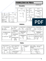 Fomulario de Fisica Simples