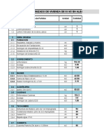 Flujo Financiero VIvienda Albañileria Juan Santander Ceferino Corrotea