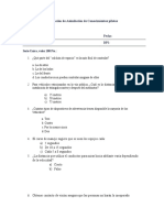 Evaluación de Asimilación de Conocimientos Pilotos, VOMDA