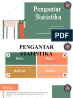 Statistika Dasar untuk Analisis Data