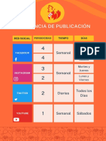 Frecuencia de Publicación y Calendario Editorial