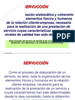 Servicio Tema 5 Servución y Acciones Del Servicio