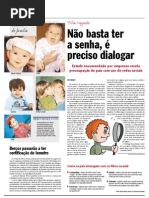 Não basta ter a senha, é preciso dialogar