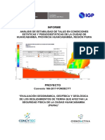 Analisis de Estabilidad de Talud en Condiciones Estaticas y Pseudoestaticas de La Ciudad de Huancabamba Provincia Huancabamba Region Piura