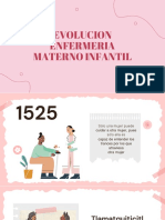 Evolucion Enfermeria Materno Infantil