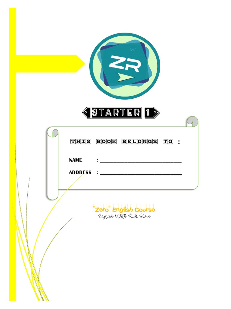 Modul English Starter 1 Pdf English Language Linguistics