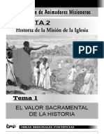 OMP 2 - Formación de Animadores Misioneros - Historia de La Misión de La Iglesia