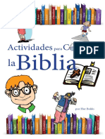 Actividades para Conocer La Biblia Católica - NIÑOS