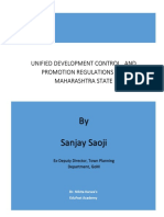 By Sanjay Saoji: Unified Development Control and Promotion Regulations For Maharashtra State