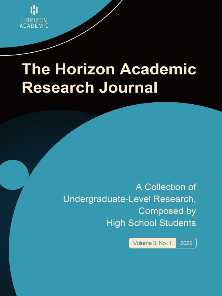Horizon Academic Research Journal Vol. 3 No. 1