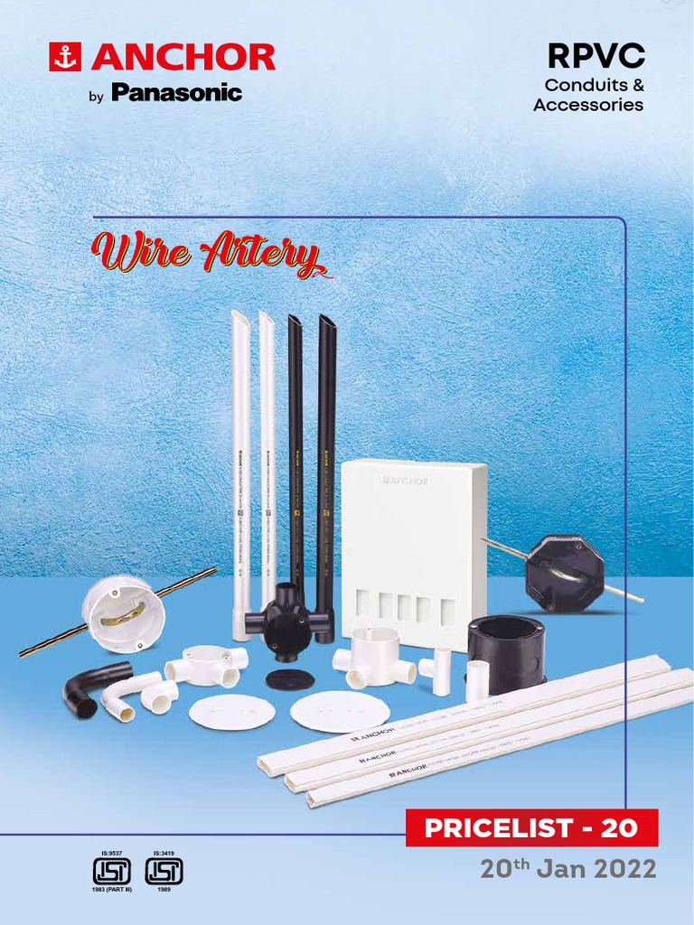 Anchor Conduit Price List Nov 2021 PDF Pipe (Fluid Conveyance