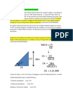 Plan de Navegación en Carta Náutica de Amuay