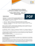 Plan de Trabajo Tarea 3 - Determinar Los Costos de Producción Por Proceso