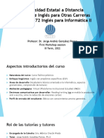 Tutoría 1 Uned. Prof Andrés González