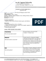 Acitivity Sheet 5 Coraline Movie Analysis