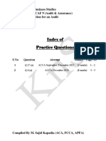Audit Strategy for Prancer Construction Co
