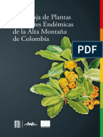 603 Lista Roja de Plantas Vasculares Endemicas de La Alta Montana de Colombia