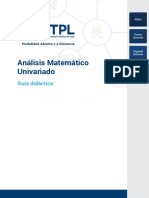 Guia Análisis Matemático Univariado