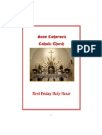 First Friday Holy Hour