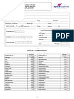 Channel Selection Form