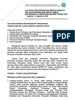 Pointer Sambutan Kapuslaluh KP Pada Paguyuban Penyuluh Perikanan Swadaya Kab Bogor (15 Agustus 2020)