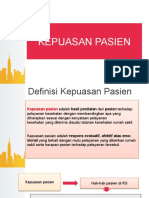 Kepuasan Pasien