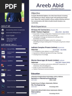 Faraz CV English | PDF | Design | Civil Engineering