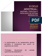 APRESENTAÇÃO ciclo menstrual
