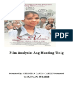 Film-Analysis Munting Tinig