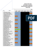 Jadwal Piket Guru 12 Mei - 23 Mei 2022