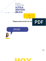 Etapas de Diseño Instruccional