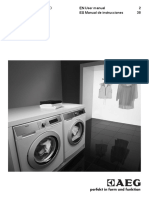 AEG Washing Machine User Manual