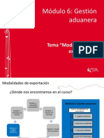 Modulo 6 Modalidades Exportacion 2017