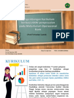 Pengembangan Kurikulum