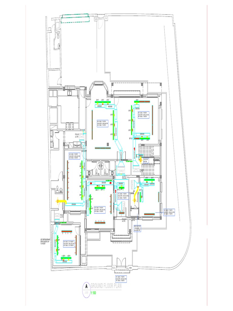 Ground Floor HVAC Plan | PDF