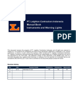LCI-OEU-MAN-308D (01) Instruments & Warning Lights Manual Book - Ina